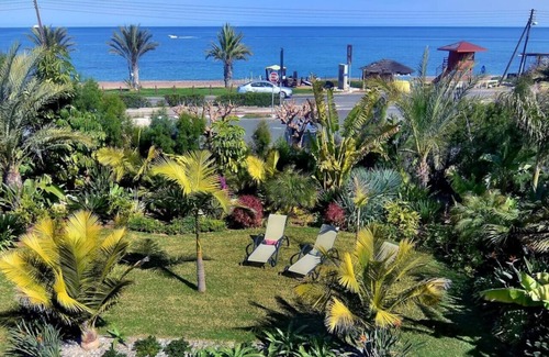 Latchi House | A 3 bedroom tropical villa within 1 minute walk to the beach!