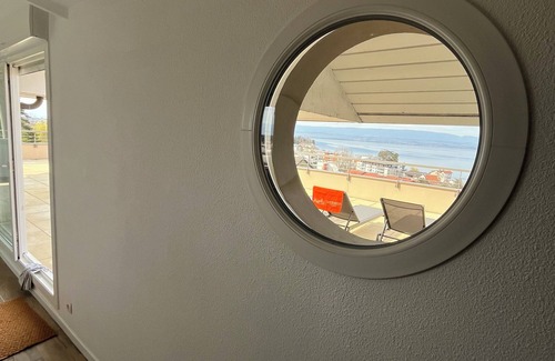 Publier Apartment | A breathtaking view less than 300m from the lake - 94m2 terrace