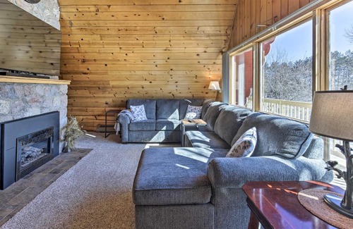 Butternut House | A-Frame Cabin with Private Boat Dock!