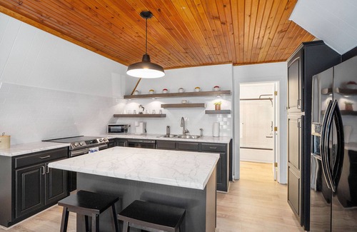 Stevensville Ski Chalet | A-Frame of Mynd