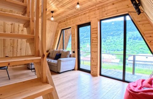 Bagvdanari Cabin | A-frame Wonder