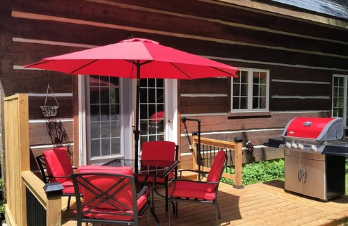 Tiny House | A hidden gem in Thunder Beach, Ontario - Vacation Log Home Rental (Monthly)