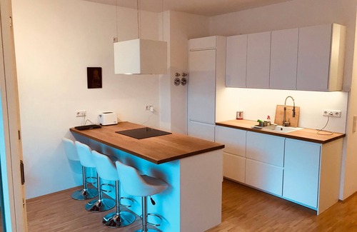 Mitte Condo | A new apartment with an underground parking at a Centralized and trendy area.