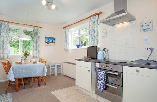 Trelowth Cottage | A spacious bungalow for four overlooking a wooded valley with its own garden.
