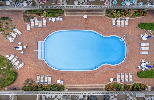 New Smyrna Beach Condo | A107 fantastic ocean front, ground floor unit steps from Flagler Ave.