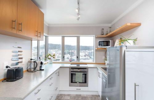 Te Aro Apartment | Abel St 2BR - Central Washer Dryer City Views