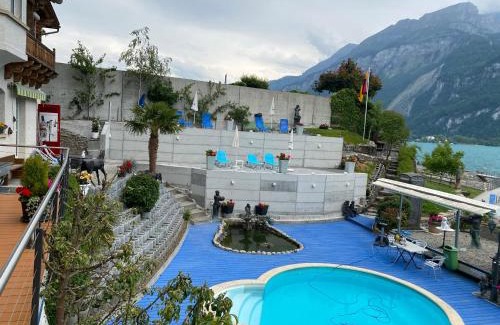 Brienz Apartment | Abendrot - Direct lake view