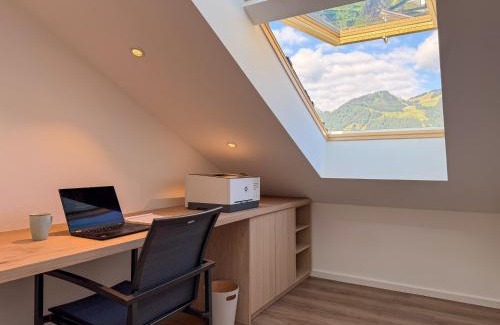 Verwaltungsgemeinschaft Hornergruppe House | ACHZEIT Family Retreat - Alpin-modernes Ferienhaus - 3 SZ - Garten - Kamin