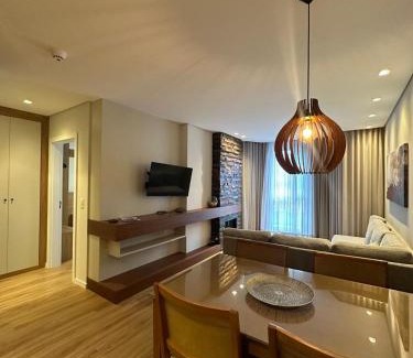 Canela Apartment | Aconchego Serra Class 205 Piscina, espaço kids, academia, sauna