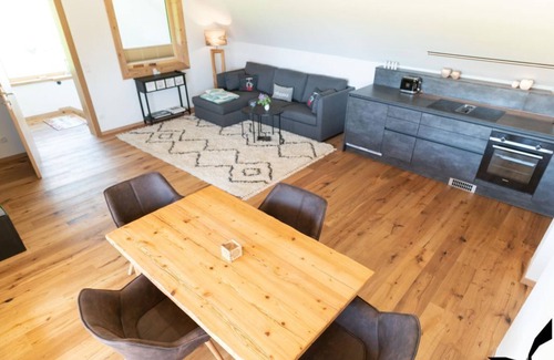 Ramsau am Dachstein Apartment | Adlernest Alpen Appartement - Appartement/fewo, Bad, WC, 1 Schlafraum