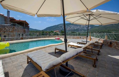 Melissopetra Villa | Aether Panorama Pool Retreat