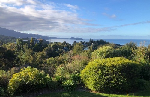 Ngaio Bay House | Affordable Luxury. Something Special 4 bedrooms. Sea Views and Garden setting.