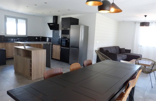 Saint-Paulet-de-Caisson Villa | Air-conditioned villa with private pool near the Ardèche gorges