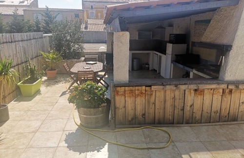 Maraussan House | Air-conditioned townhouse, Spa and large terrace 5 minutes from the town center.