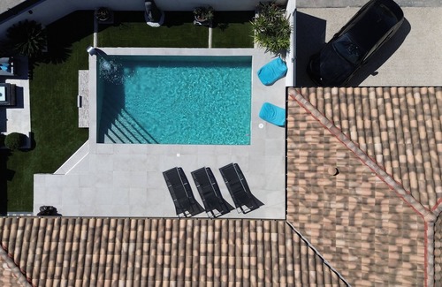 Aigremont Villa | Air-conditioned villa with pool and Cévennes view Discount from June 28 to July 12!