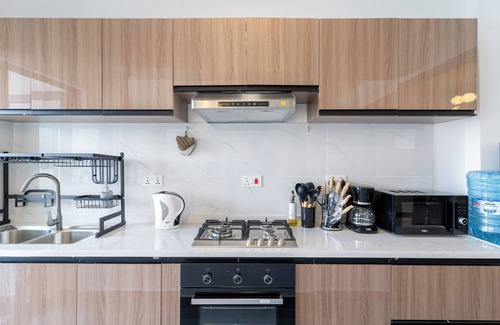 Westlands Apartment | Airy Apartment With Gym, Stunning View in Westlands
