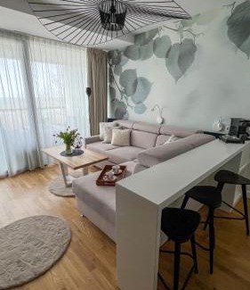 Dzielnica Uzdrowiskowa Apartment | Al-Dom Apartamenty Seaside 209 w widokiem na morze