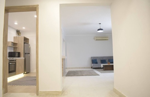 6th of October City Apartment | Al Motameyez Stylish 2BR Retreat w/Private Garden