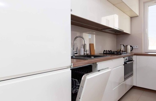 Saska Kepa Apartment | Al. Stanów Zjednoczonych 26 | Parking | Near PGE