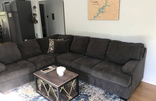 Jay House | All Decked Out! Grand Lake waterfront, boat dock and views. Drowning Creek.