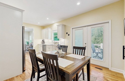 West Side Historic District Cottage | All-new cottage with deck, grill, & washer/dryer - near downtown & Rail Trail