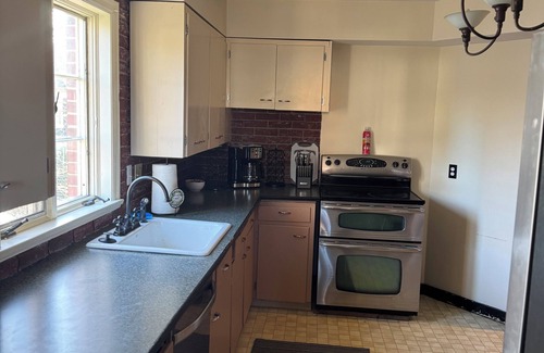 Roaring Spring House | All one floor Charming large 2 bedroom, LR, sunroom, kitchen 2 baths wt laundry.