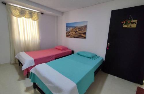 Riohacha Apartment | Alojamiento entero, casa amplia, patio, aire