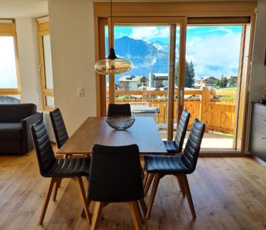 Riederalp Apartment | Alpen-Park 2. Stock Ost