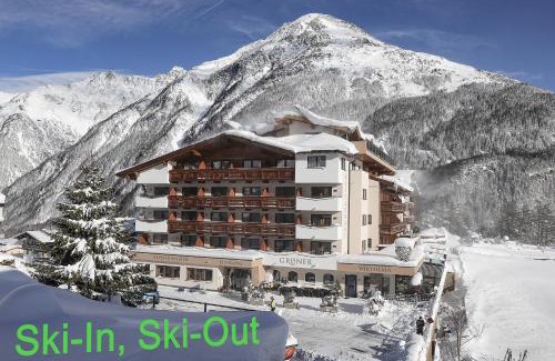 Soelden Hotel | Alpengasthof Grüner, Ski In & Ski Out