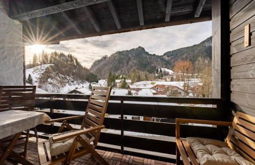 Rappele Apartment | Alpenstube mit Bergblick, Sauna und Hallenbad