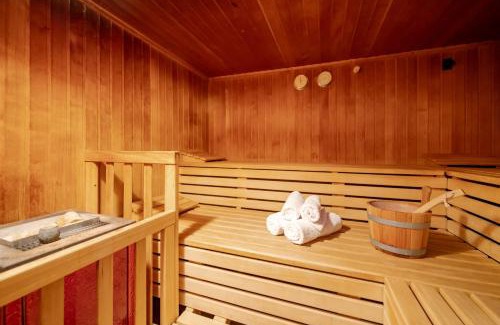 Rappele Apartment | Alpenstube mit Bergblick, Sauna und Hallenbad