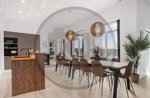 Øksenmølle House | Amazing home in Ebeltoft with sauna