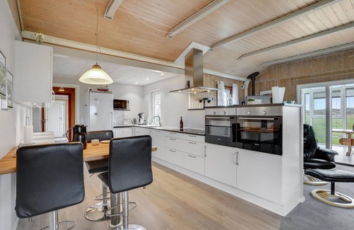 Sønder Vorupør House | Amazing home in Thisted with sauna