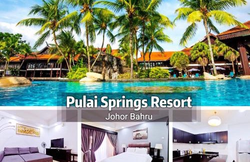 Pulai Apartment | 【Amazing】Pool View 2BR Suite @ Pulai Springs Resort