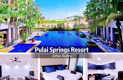Pulai Apartment | 【Amazing】Pool View 2BR Suite @ Pulai Springs Resort