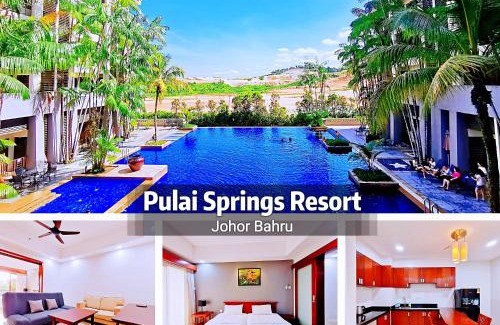 Pulai Apartment | 【Amazing】Pool View 2BR Suite @ Pulai Springs Resort