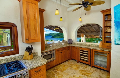 West End Villa | Amazing sunset, ocean front, open air villa w/path to sea and dock