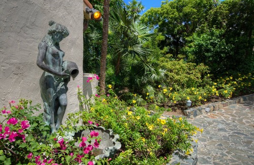 West End Villa | Amazing sunset, ocean front, open air villa w/path to sea and dock