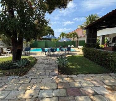 Pontal de Serrambi House | Ampla casa de 3 quartos com piscina em Serrambi PE a 50mts do mar