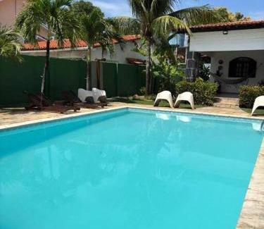 Pontal de Serrambi House | Ampla casa de 3 quartos com piscina em Serrambi PE a 50mts do mar