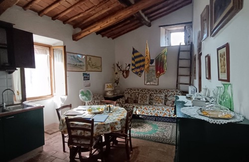 Radda in Chianti Other | Ancient stone farmhouse on a top of Chianti Hill with private garden and lake