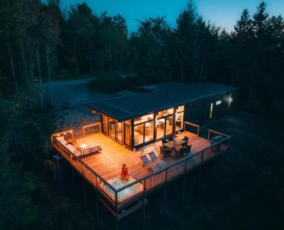 Lac-Superieur Ski Chalet | Andas cabin CITQ#313550