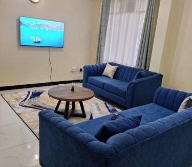Kisumu Apartment | Angie's staycation 1br apt Milimani- Fast internet, secure parking, Free netflix