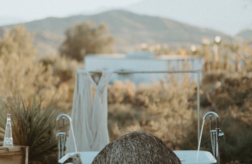 Morongo Valley House | Antique Barn w/Hot Tub, Views, Emus, Mini Horses, Mini Cows, Mini Pigs, & More!