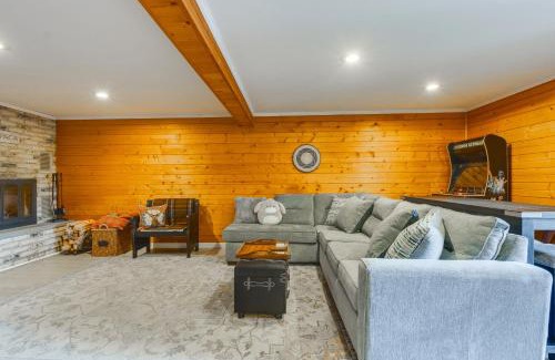 Waupaca House | Antiquing and Fishing Riverfront Waupaca Home!