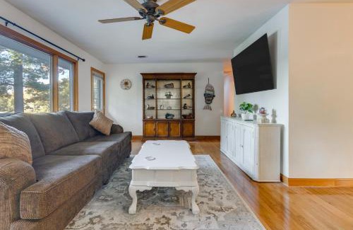 Waupaca House | Antiquing and Fishing Riverfront Waupaca Home!