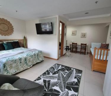 Itacuruca Apartment | Apart 329 Porto Marina Mont Blanc Refúgio aconchegante com vista privilegiada para a serra, dentro do Hotel