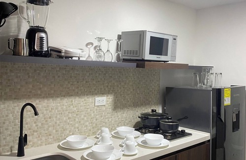 Tena Apartment | Aparta Estudio Duplex Lindo Confortable en Pueblito Pintoresco Cerca a Bogota