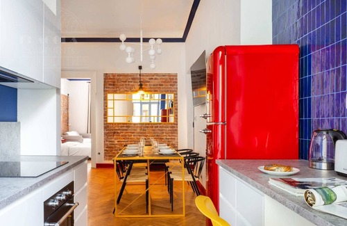 Stradom Apartment | Apartament Geometric z 3 sypialniami