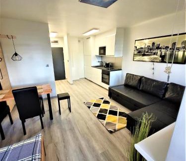 Gliwice Apartment | Apartament z balkonem Gliwice Mewy